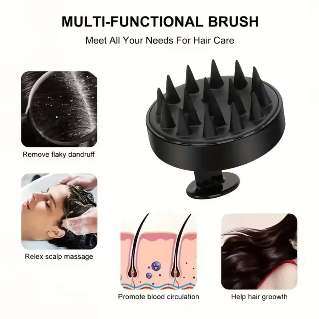 4-Piece Silicone Body Scrubber Set | Luvoskin