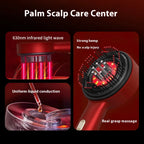 Red Light Scalp Massage Brush | Luvoskin