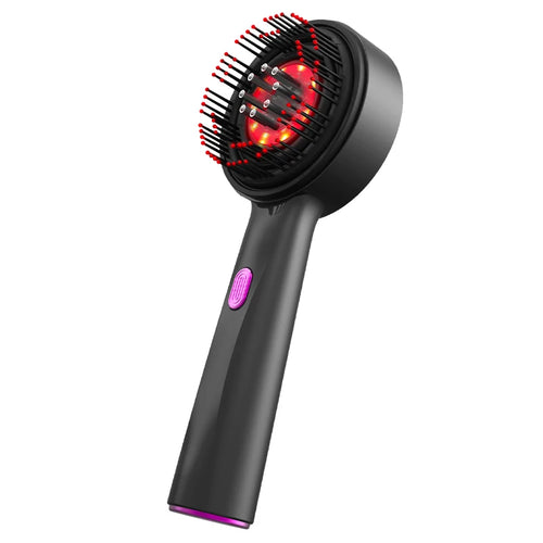Red Light Scalp Massage Brush | Luvoskin