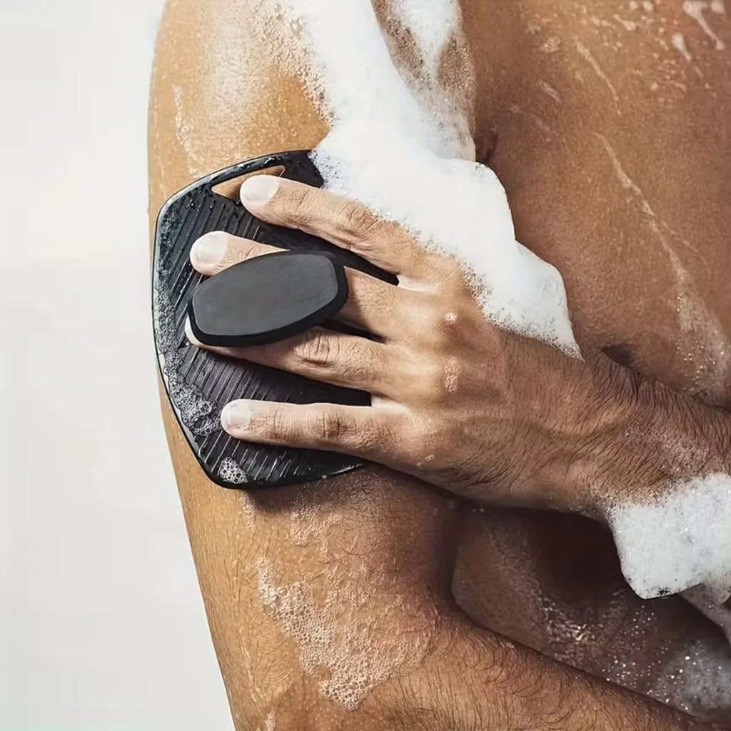 4-Piece Silicone Body Scrubber Set | Luvoskin