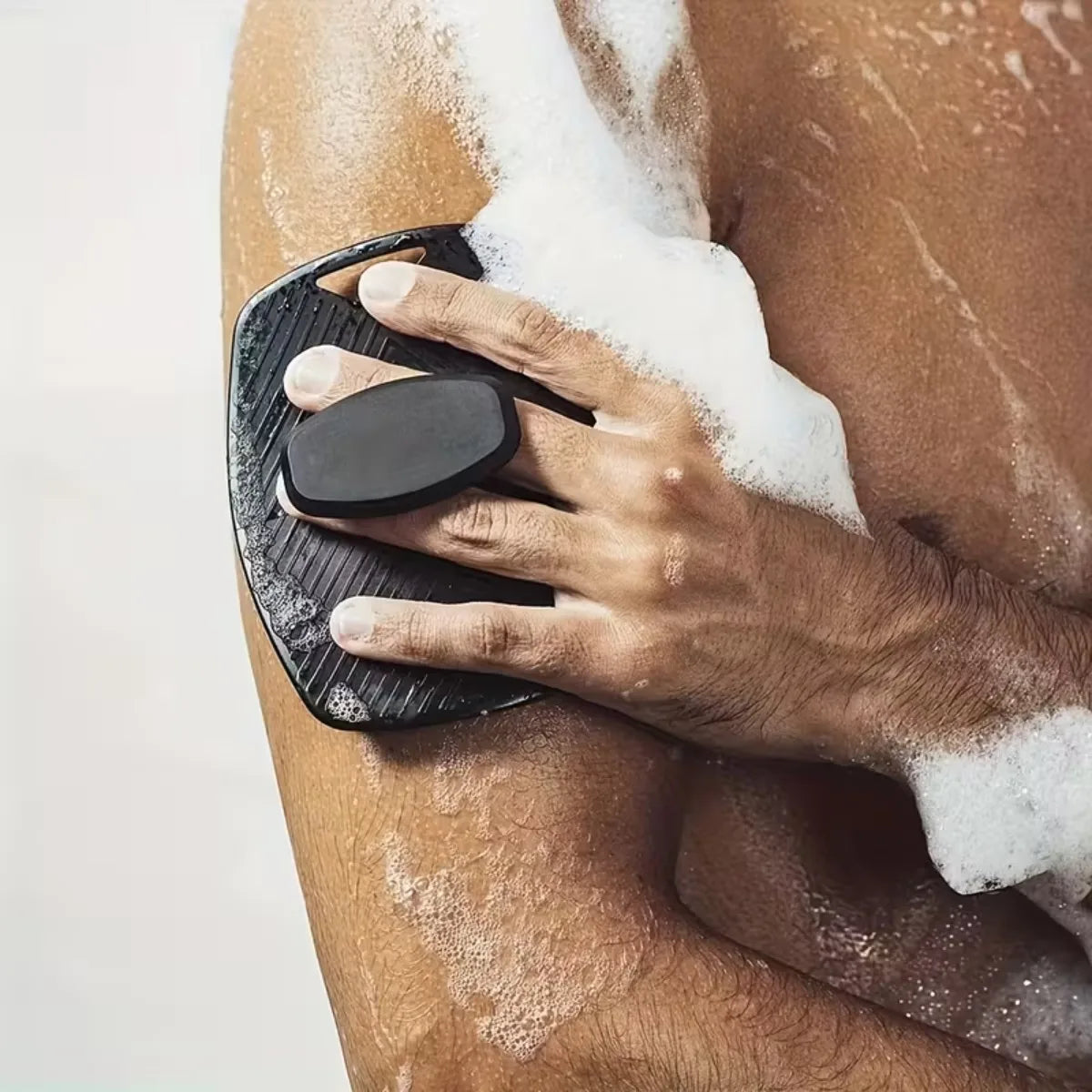 4-Piece Silicone Body Scrubber Set | Luvoskin
